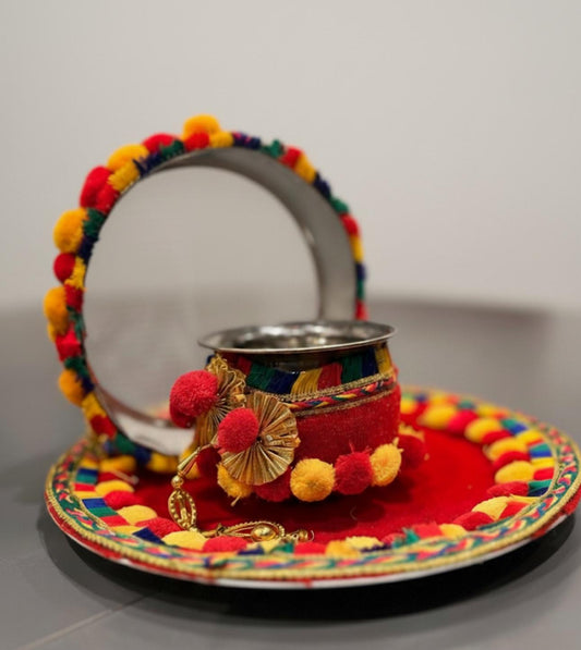 Karva Chauth Thali Set - Celebrate with Tradition